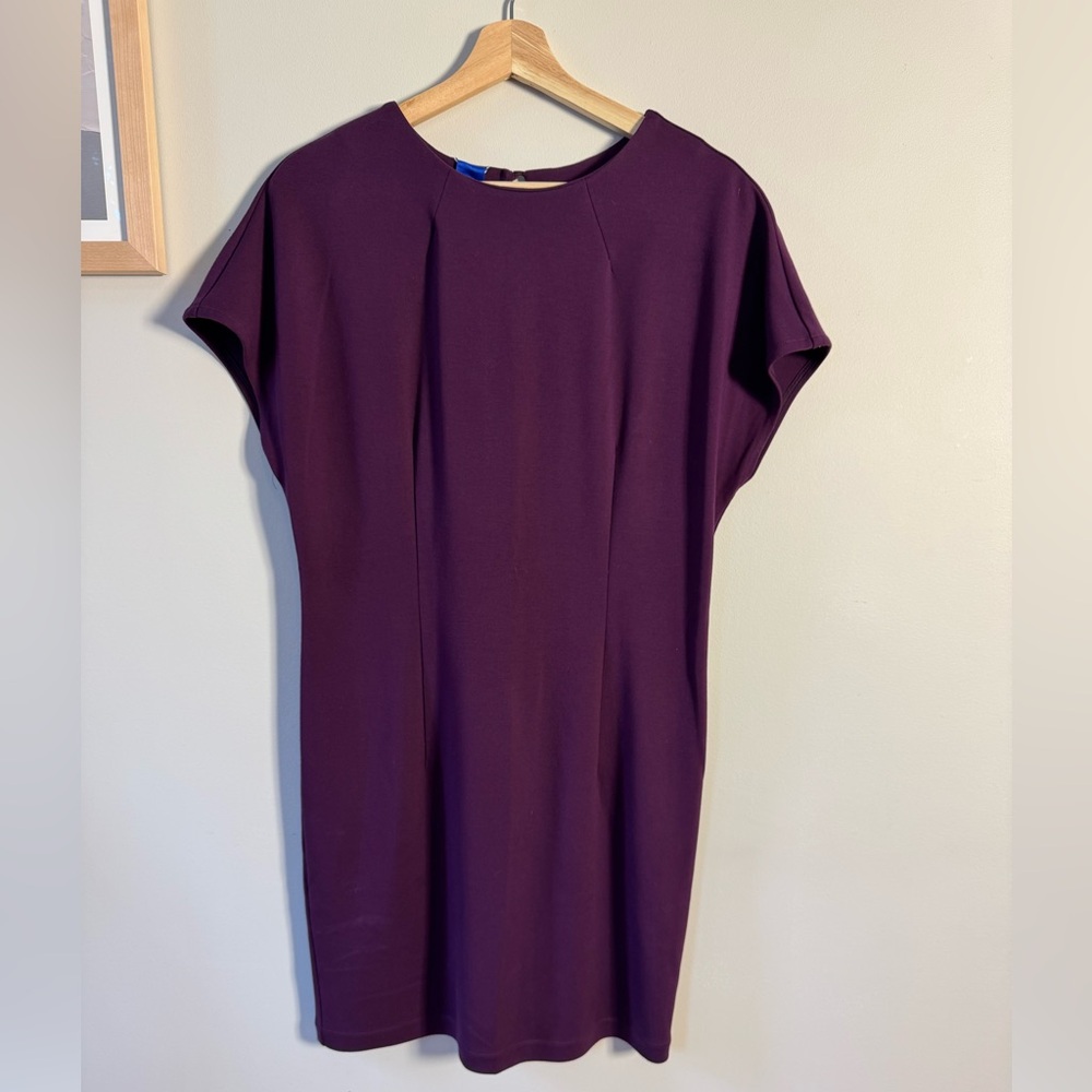 Kit and Ace Serenity Holiday Dress - Dark Plum Size 8